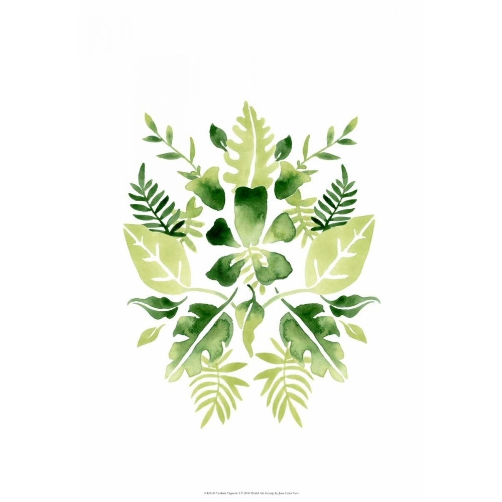 Verdant Vignette I Poster Print - June Erica Vess-VARPDX114234D Image 1