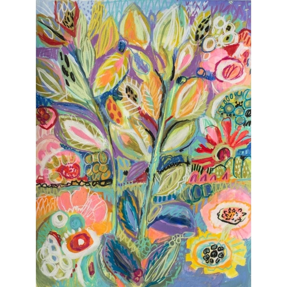 Garden Of Whimsy II Poster Print - Karen Fields-VARPDX114331Z Image 1