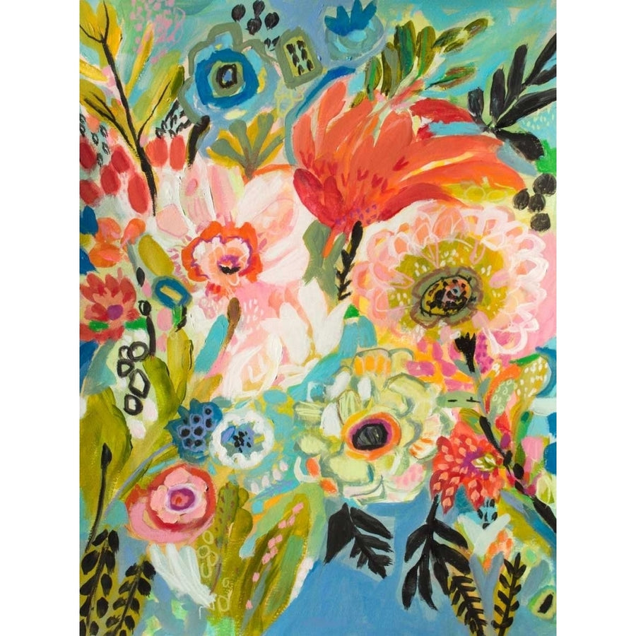 Secret Garden Floral III Poster Print - Karen Fields-VARPDX114342FN Image 1