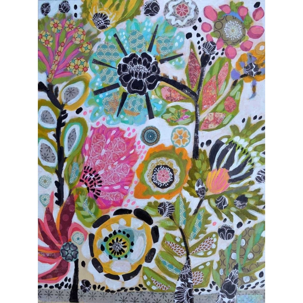 Garden Of Whimsy V Poster Print - Karen Fields-VARPDX114334Z Image 1