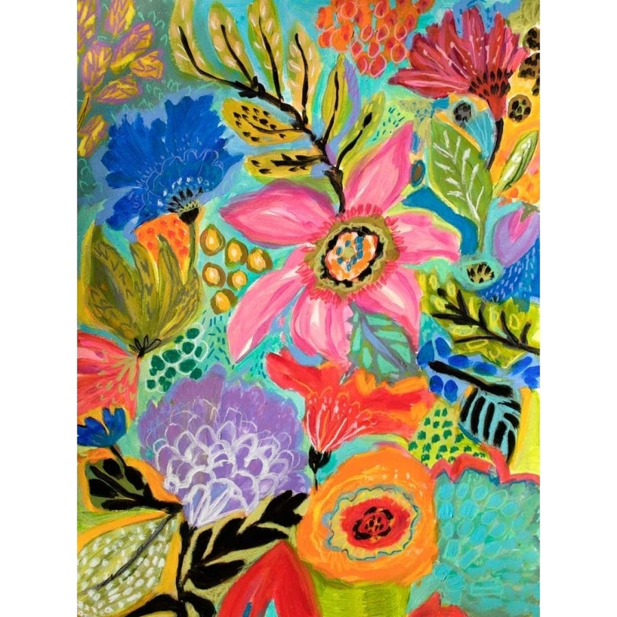 Secret Garden Floral II Poster Print - Karen Fields-VARPDX114341FN Image 1