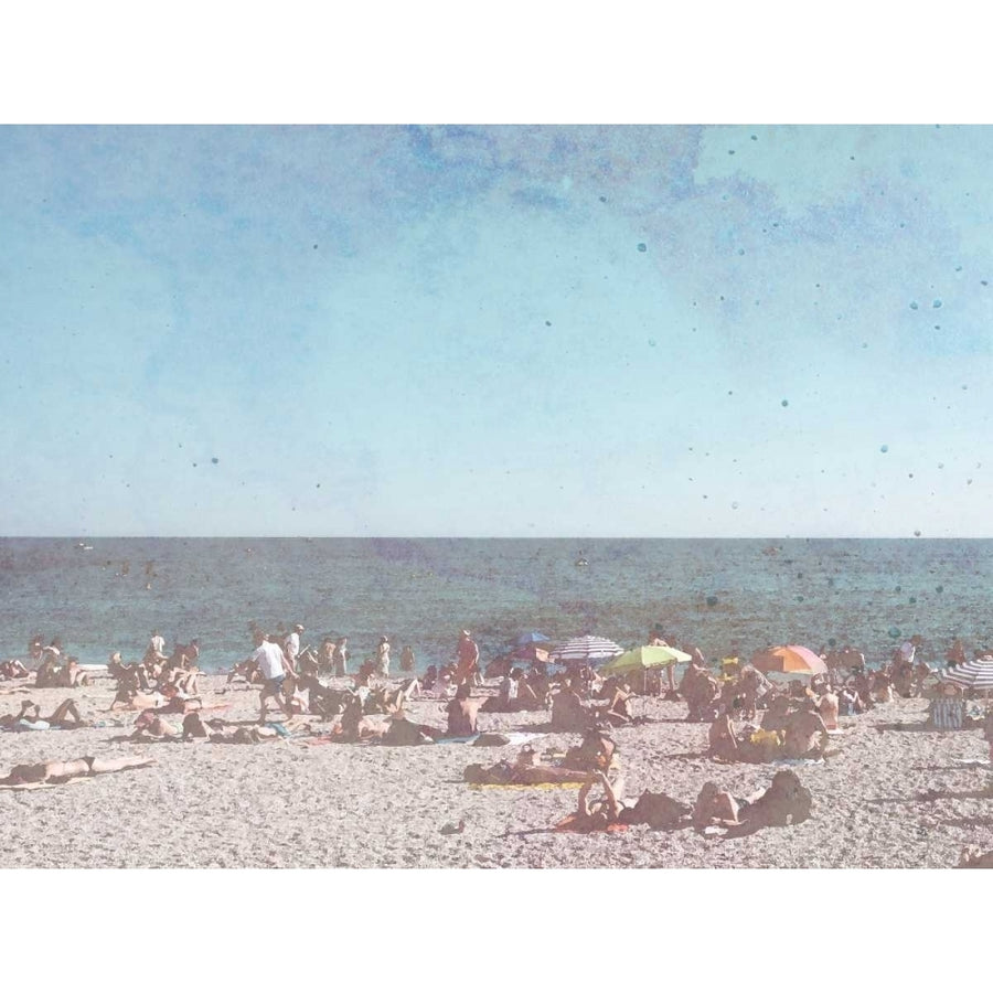 Day at the Beach I Poster Print - Jennifer Goldberger-VARPDX114382GG Image 1