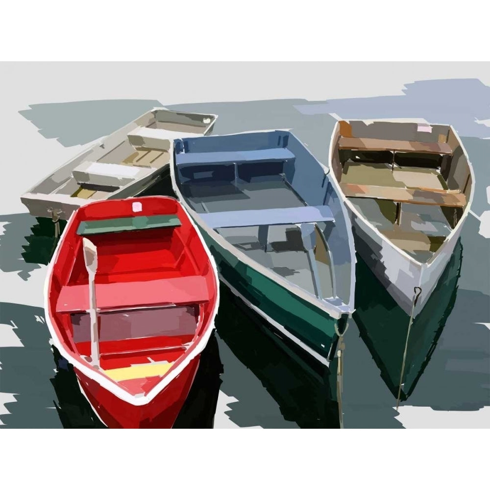 Bold Boats I Poster Print - Emily Kalina-VARPDX114650GG Image 1