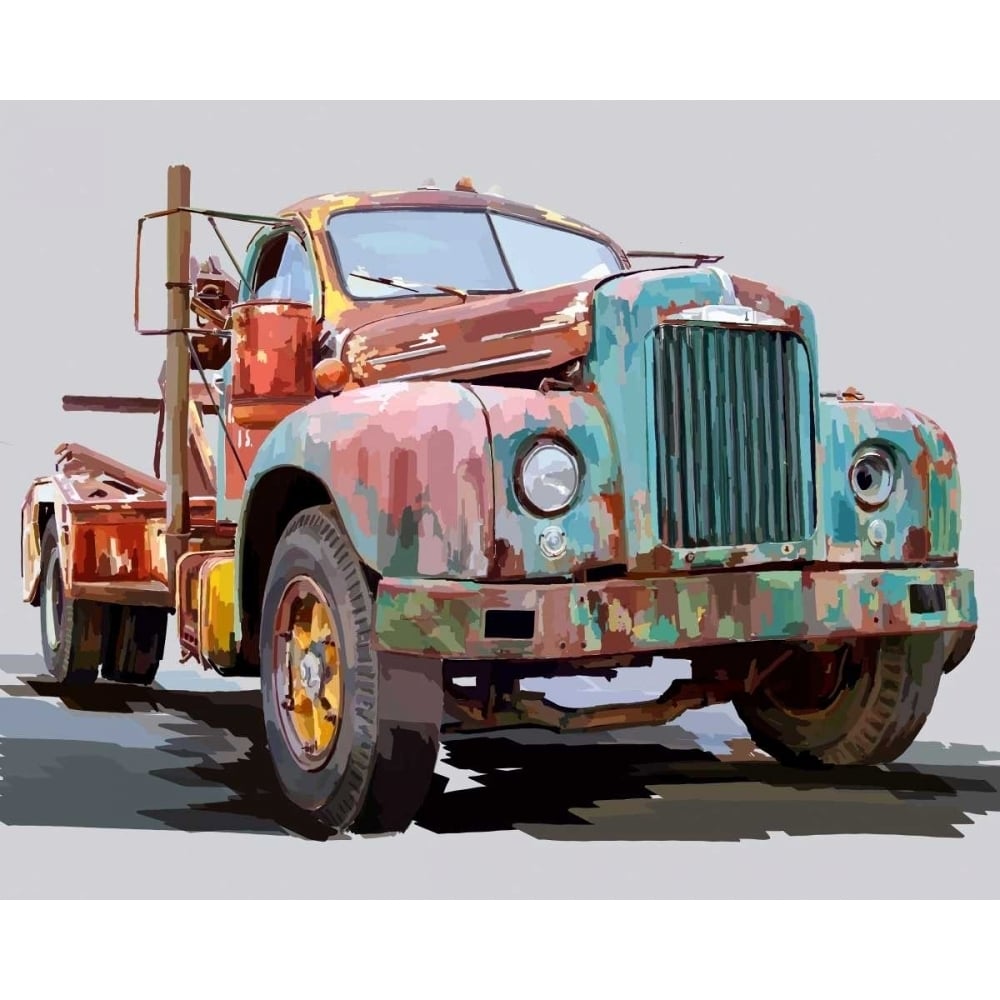 Powerful Truck I Poster Print - Emily Kalina-VARPDX114657GG Image 1