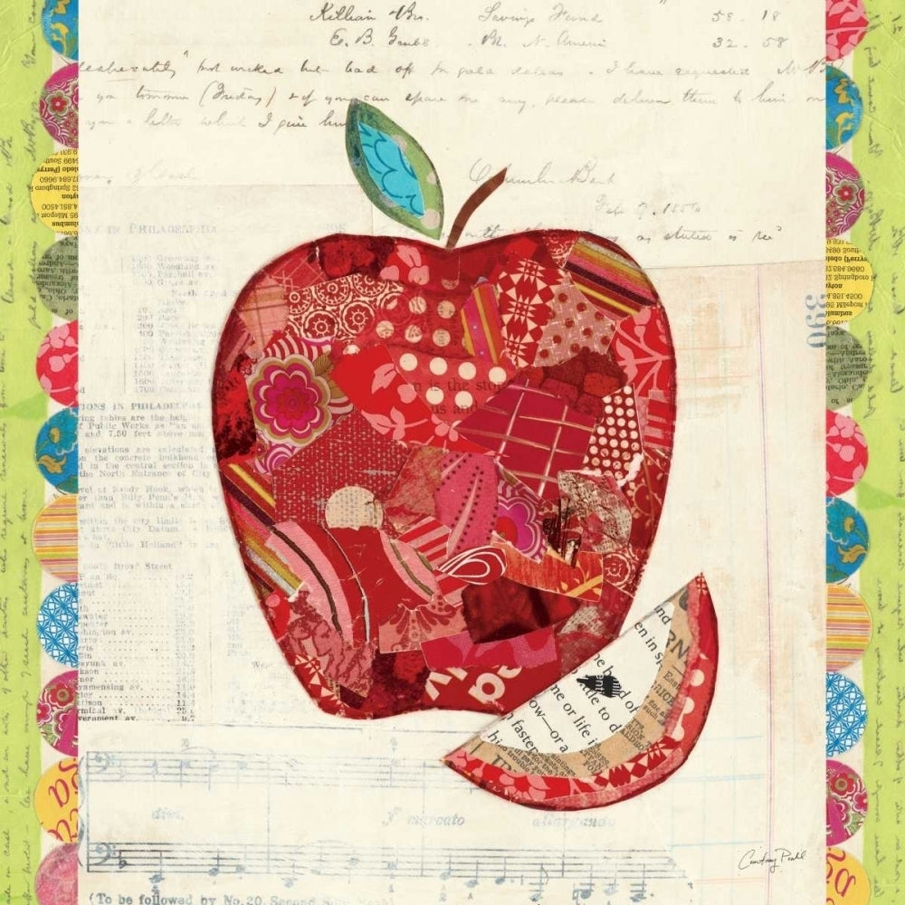 Fruit Collage I - Apple Poster Print by Courtney Prahl-VARPDX11480 Image 1