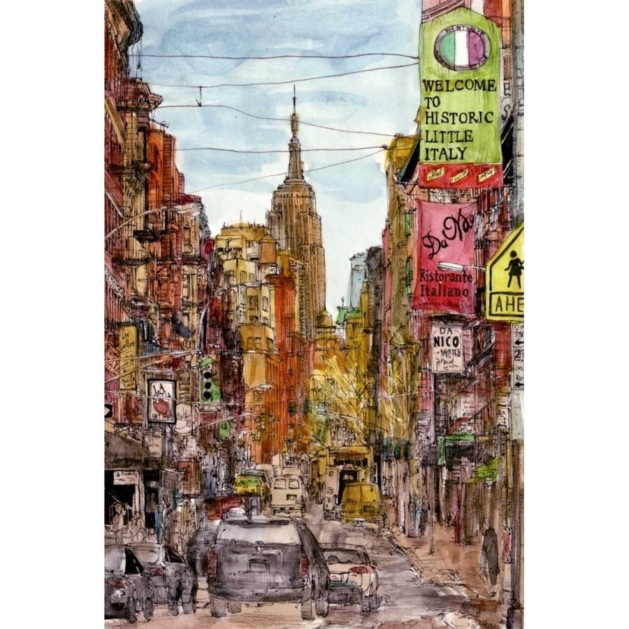 City Scene II Poster Print - Melissa Wang-VARPDX114817GG Image 1