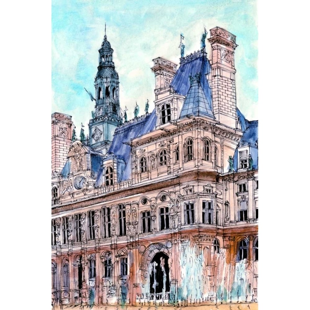 City Scene VIII Poster Print - Melissa Wang-VARPDX114823GG Image 1