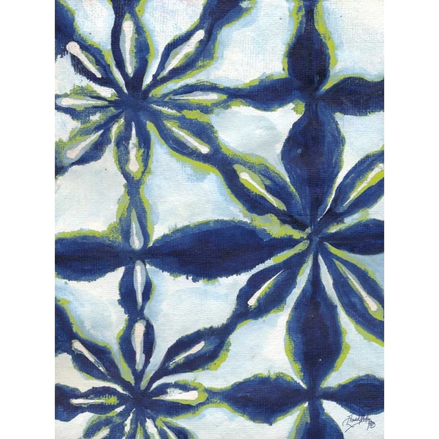 Green and Blue Shibori I Poster Print by Elizabeth Medley-VARPDX11483CC Image 1