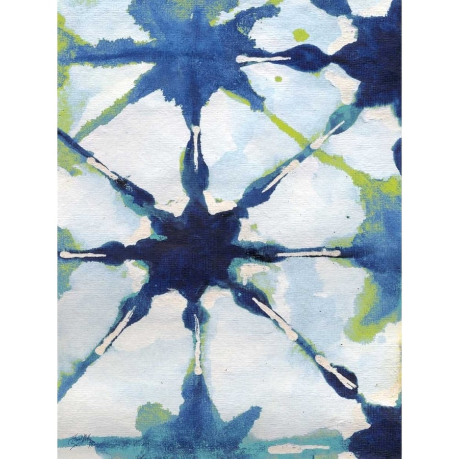 Green and Blue Shibori II Poster Print by Elizabeth Medley-VARPDX11483BB Image 1