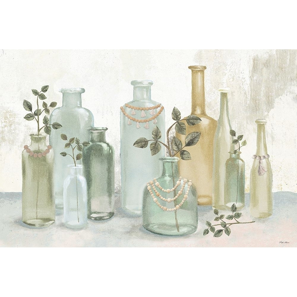 Glass Bottles With Tassels Poster Print - Michael Marcon-VARPDX11508F Image 1