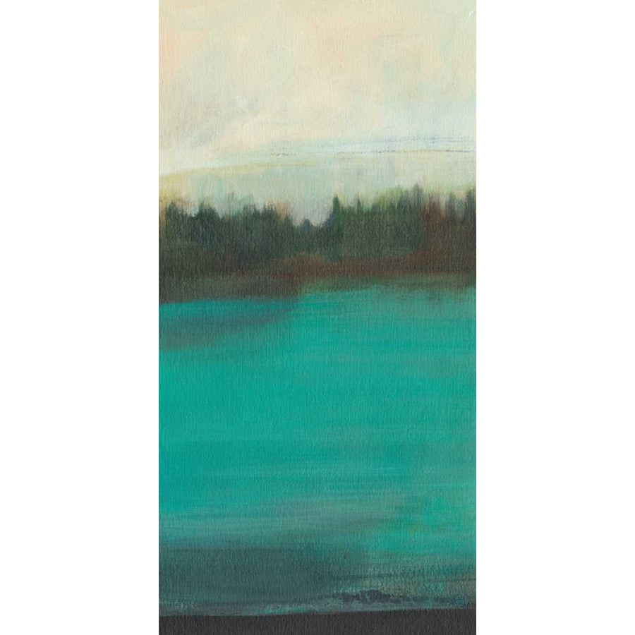 Teal Lake View I Poster Print - Jodi Fuchs-VARPDX115511D Image 1