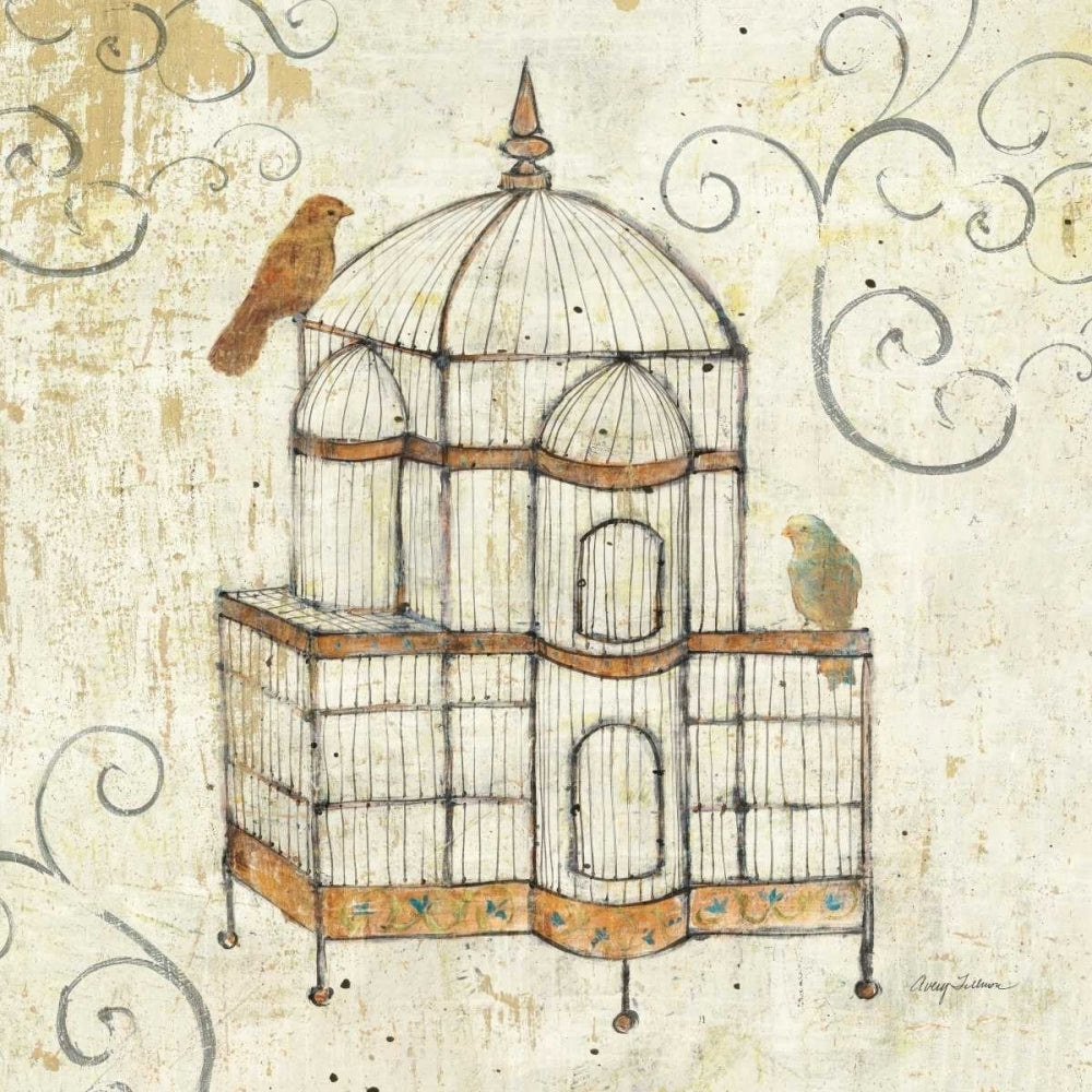 Bird Cage I Poster Print by Avery Tillmon-VARPDX11553 Image 1