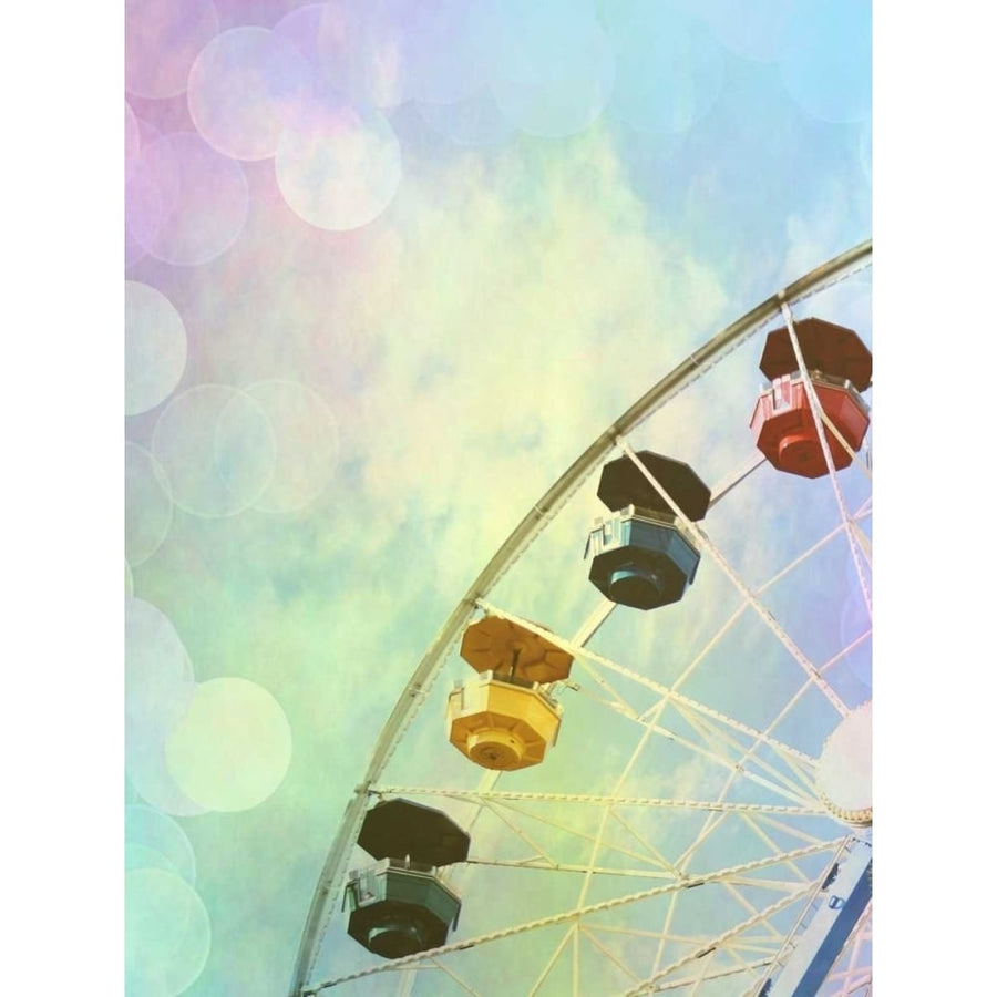 Rainbow Ferris Wheel V Poster Print - Sylvia Coomes-VARPDX115741GG Image 1