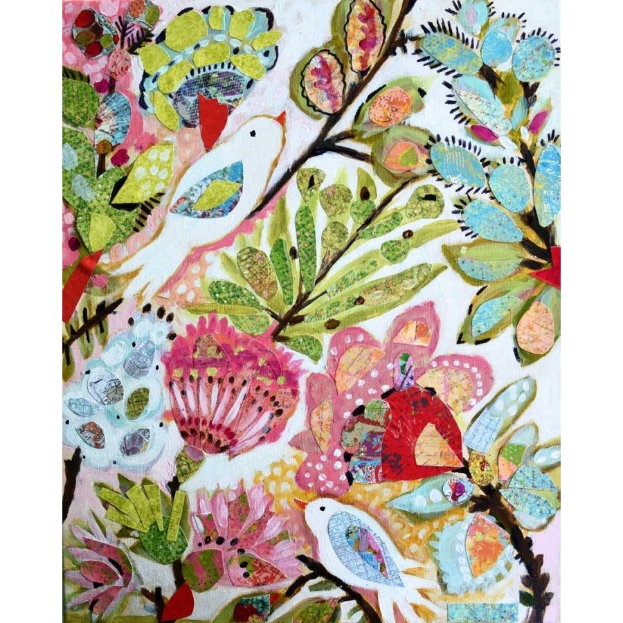 Paper Birds I Poster Print - Karen Fields-VARPDX115841GG Image 1