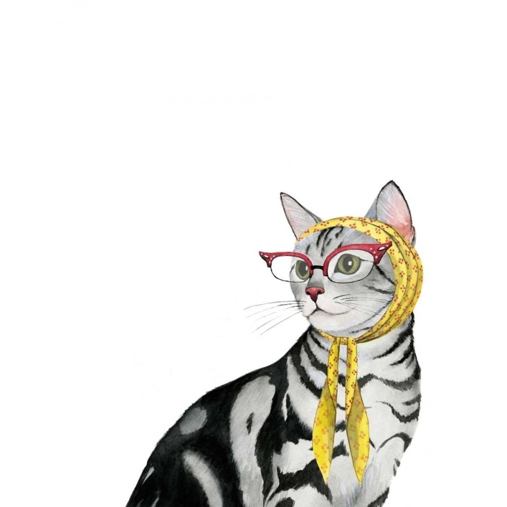 Cool Cat III Poster Print - Grace Popp-VARPDX115998GG Image 1