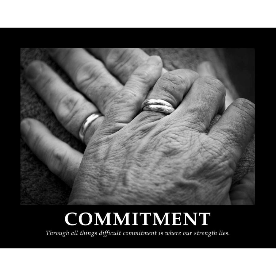 Commitment Poster Print by Gail Peck-VARPDX11612E Image 1