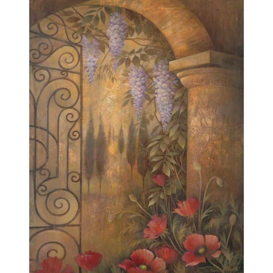 Wisteria Garden II Poster Print by Elaine Vollherbst-Lane-VARPDX11626 Image 1