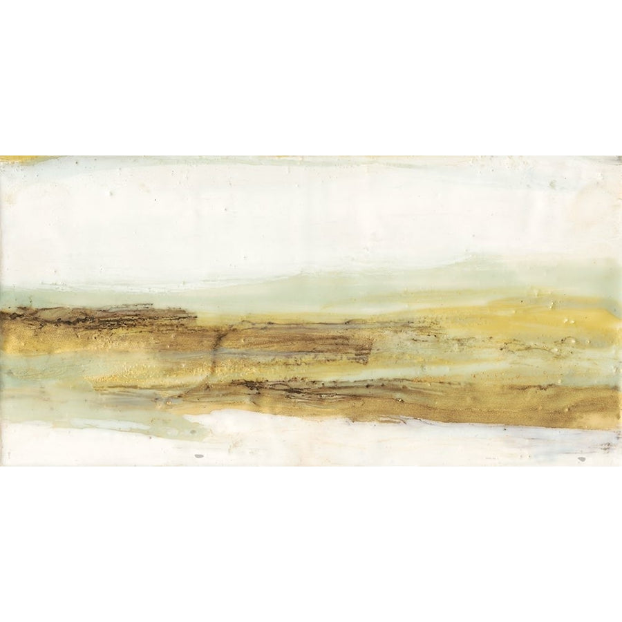 Mint And Ochre Horizon II Poster Print - Jennifer Goldberger-VARPDX116680FN Image 1