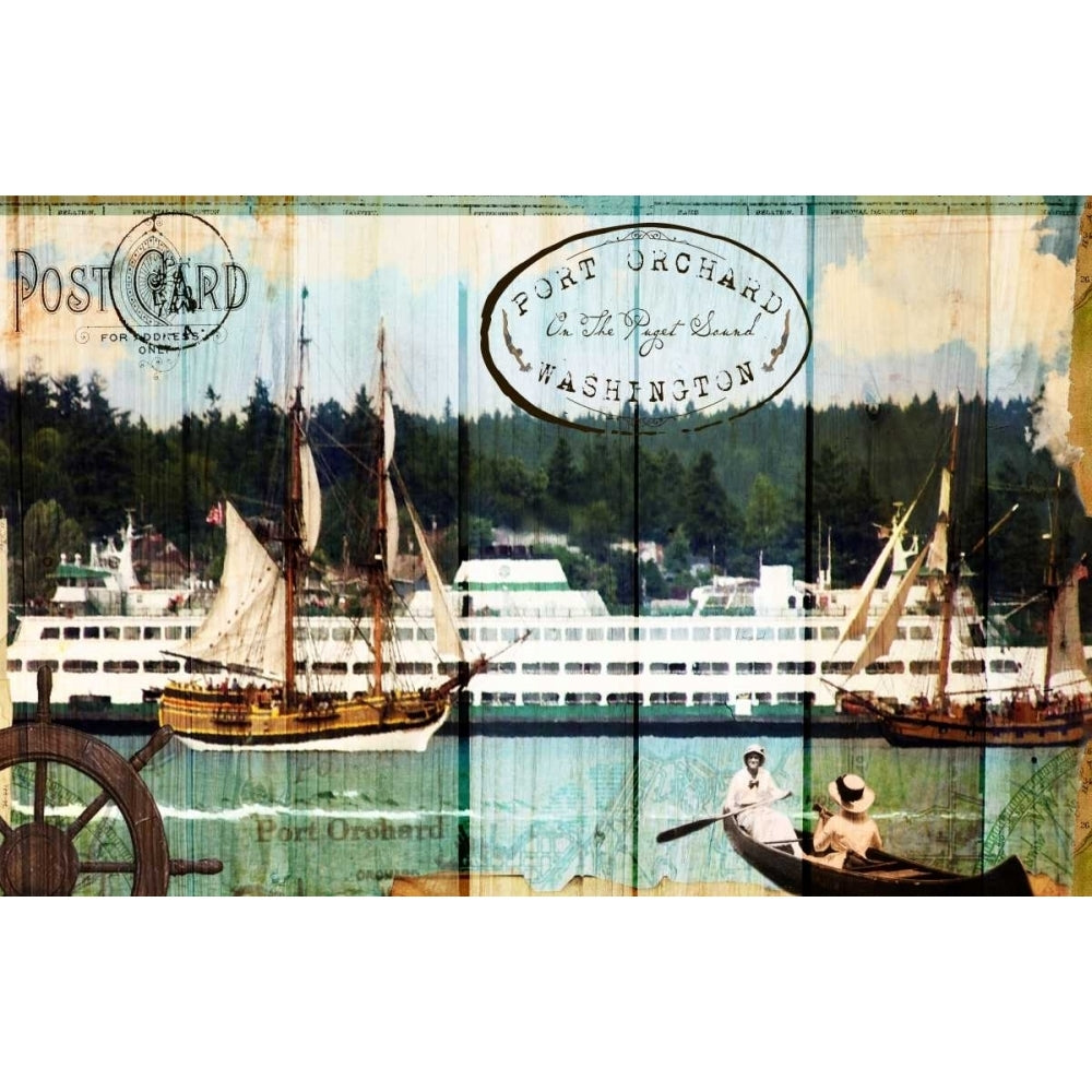 Tall Ships on the Sound Poster Print - Sandy Lloyd-VARPDX116788GG Image 1