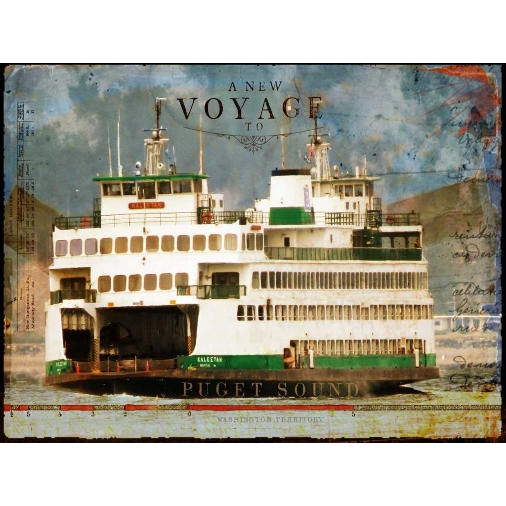 Voyage to Puget Sound Poster Print - Sandy Lloyd-VARPDX116792GG Image 1