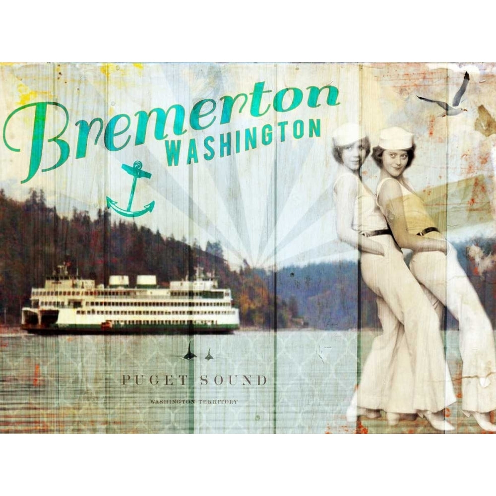 Bremerton Girls Poster Print - Sandy Lloyd-VARPDX116785GG Image 1