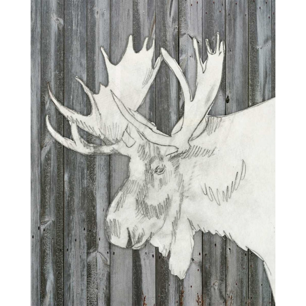 Barnwood Lodge Sketch I Poster Print - Jennifer Goldberger-VARPDX117050GG Image 1