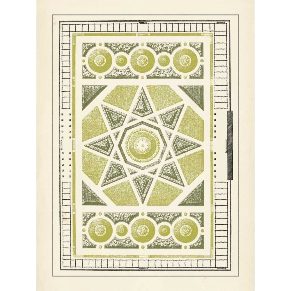 Green Garden Maze VI Poster Print - J.F. Blondel-VARPDX117120D Image 1