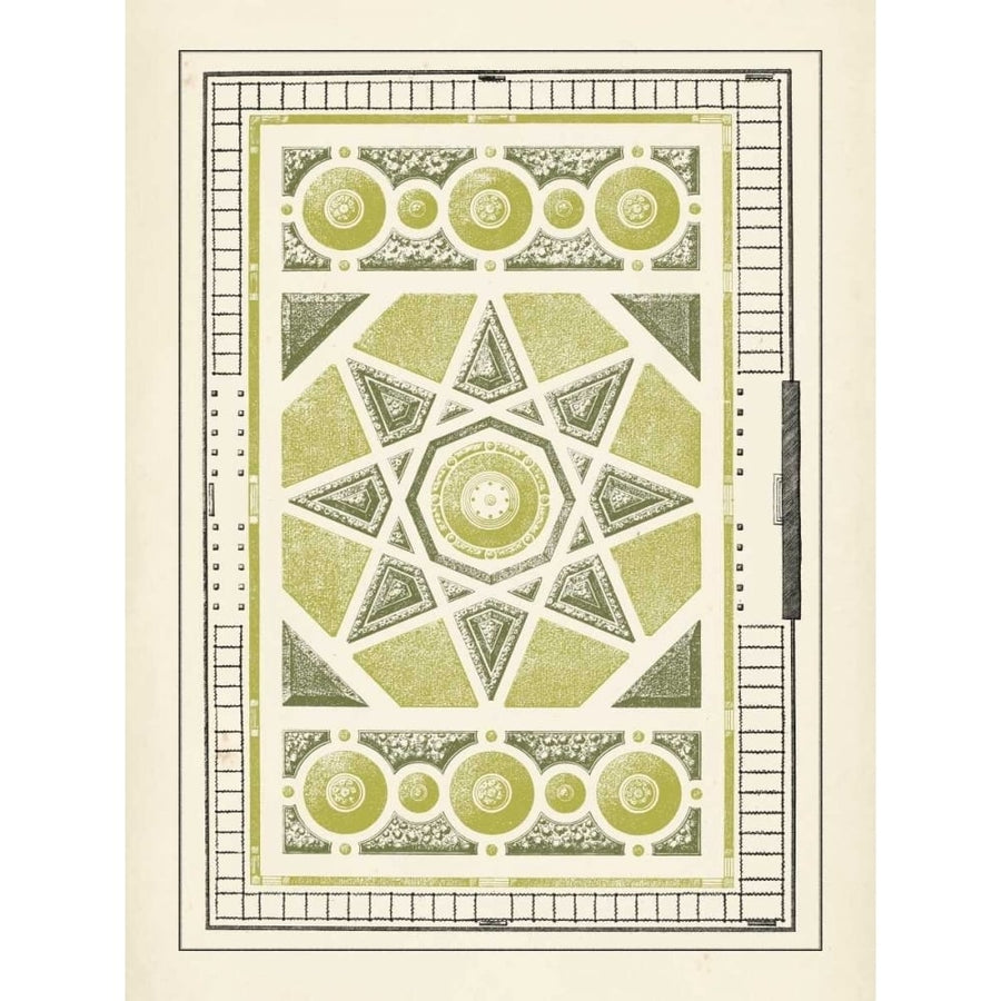 Green Garden Maze VI Poster Print - J.F. Blondel-VARPDX117120D Image 1