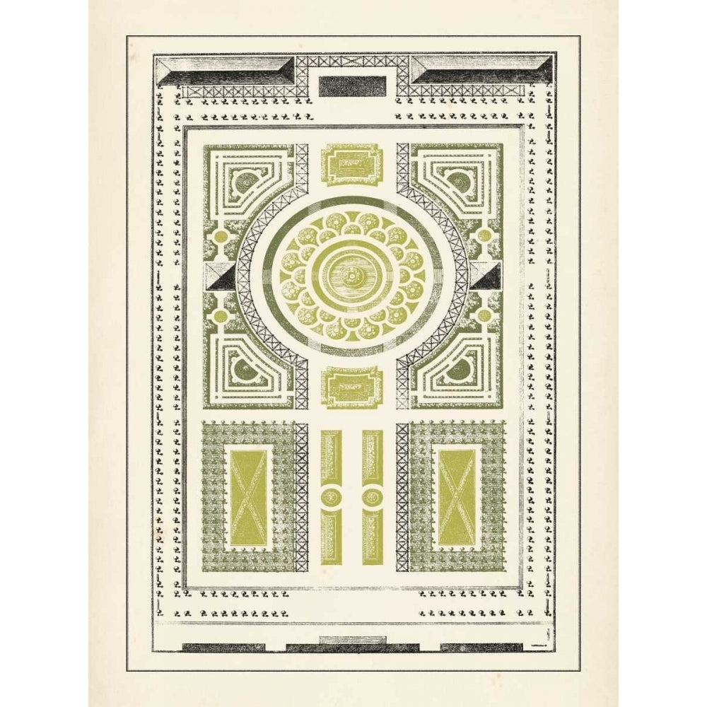 Green Garden Maze V Poster Print - J.F. Blondel-VARPDX117119D Image 1