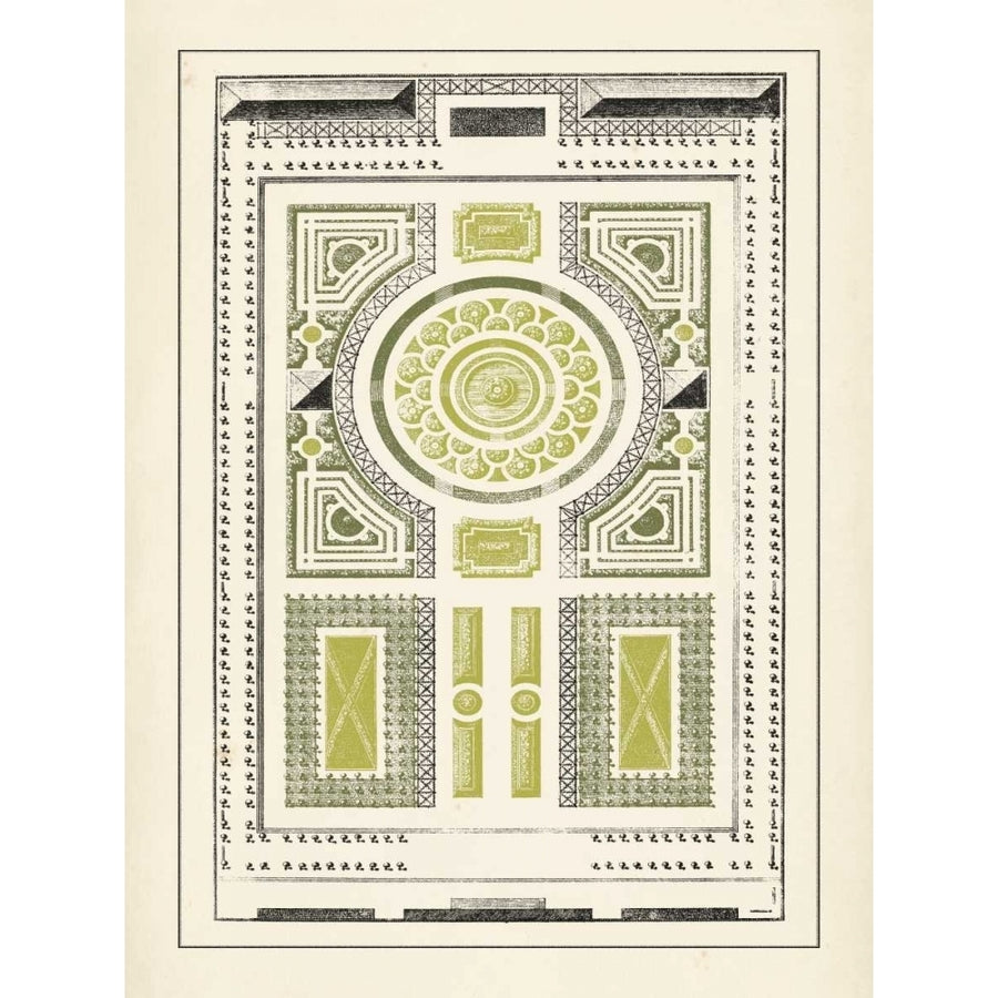 Green Garden Maze V Poster Print - J.F. Blondel-VARPDX117119D Image 1