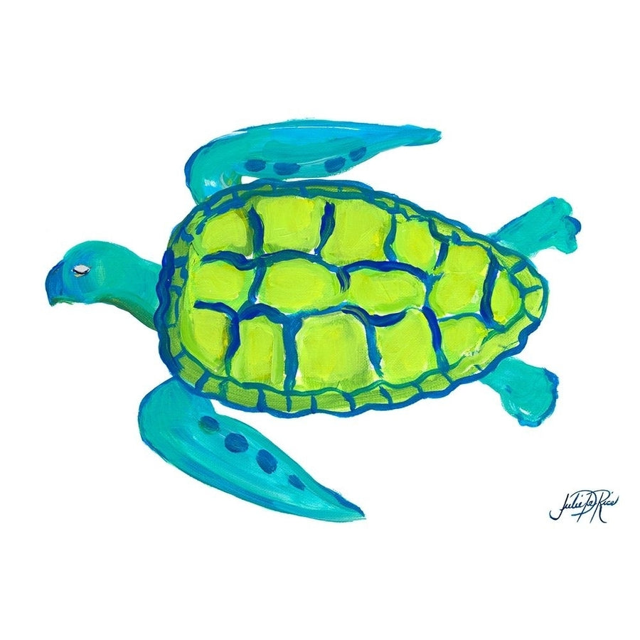 Sea Turtle I Poster Print by Julie DeRice-VARPDX11781 Image 1