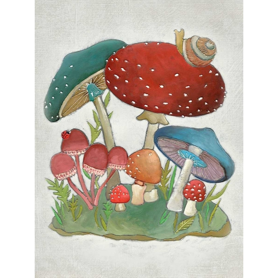 Mushroom Collection I Poster Print - Chariklia Zarris-VARPDX118000D Image 1