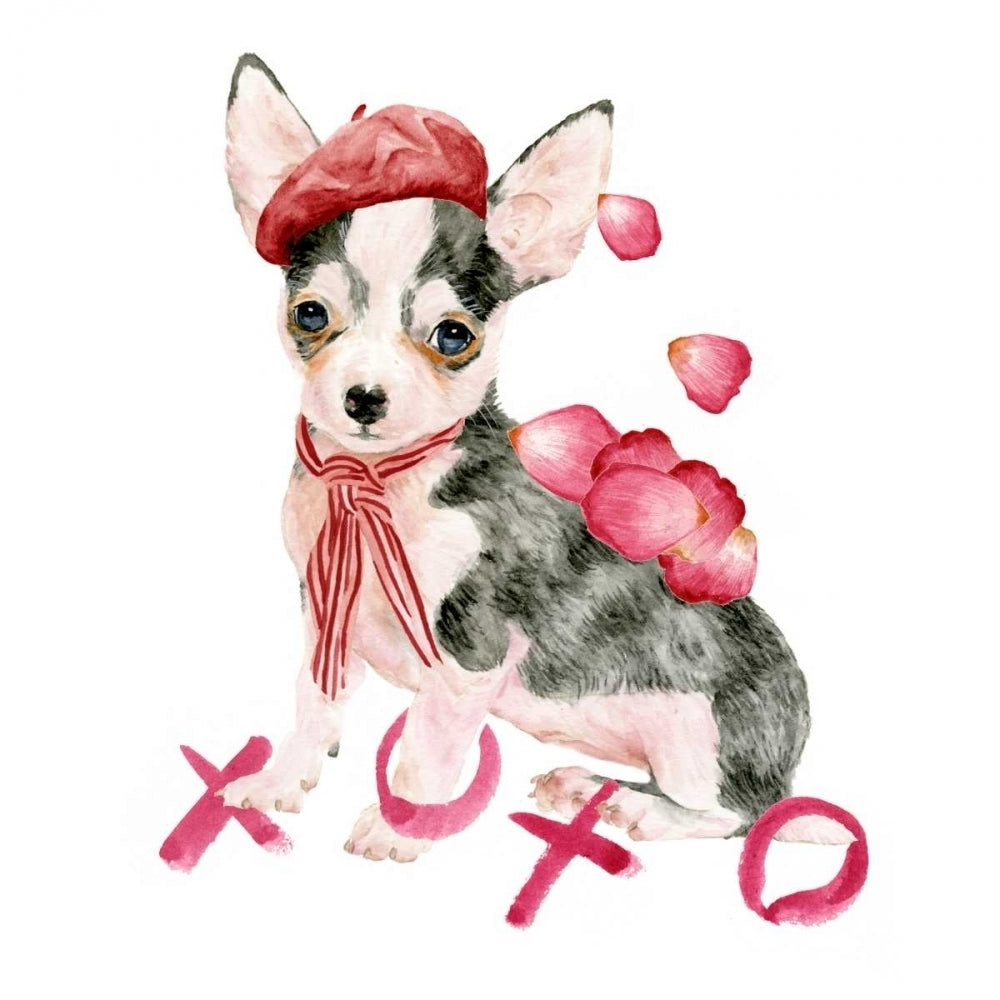 Valentine Puppy III Poster Print - Melissa Wang-VARPDX118004D Image 1