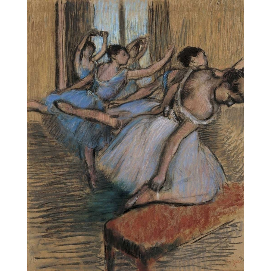 The Dancers Poster Print - Edgar Degas-VARPDX118085Z Image 1