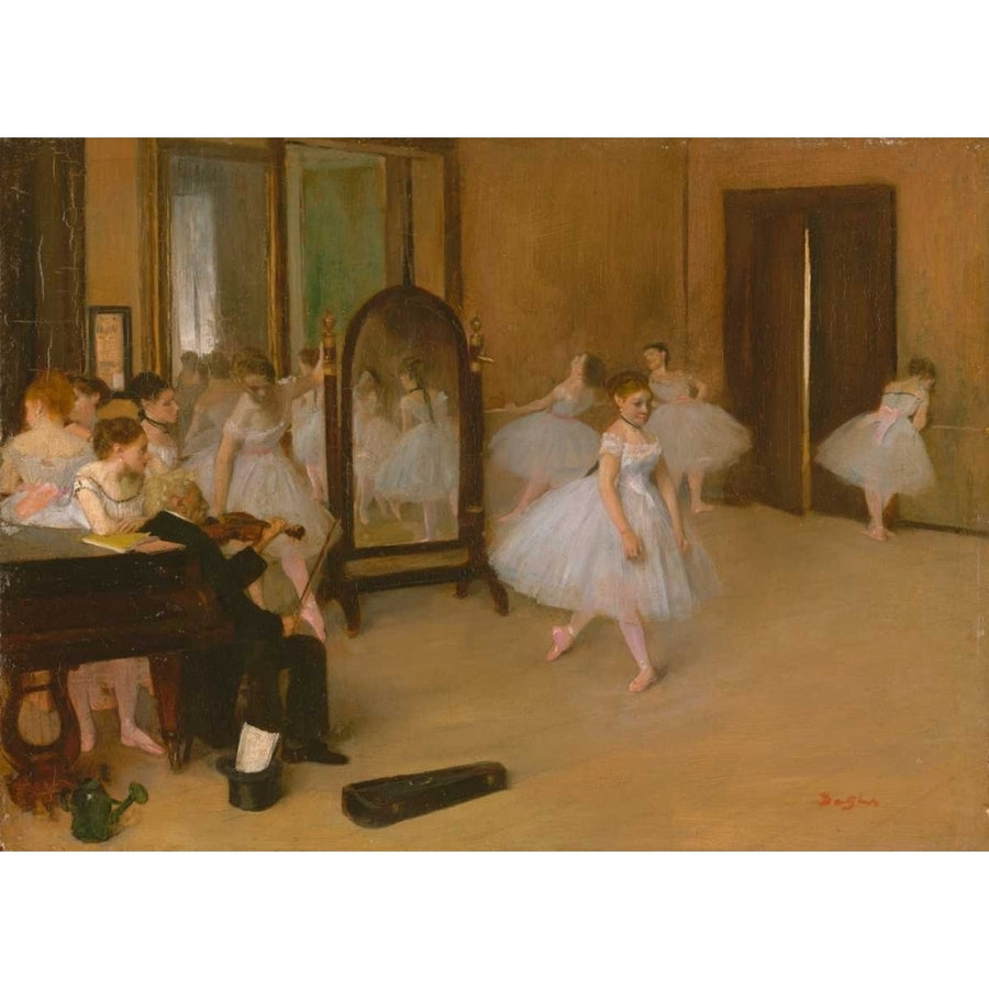 The Dancing Class Poster Print - Edgar Degas-VARPDX118081Z Image 1