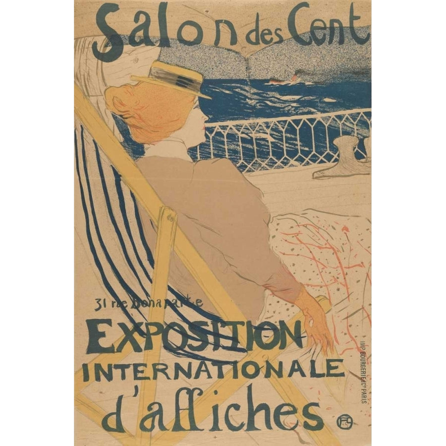 Salon des Cent-Exposition Internationale daffiches Poster Print - Toulouse-Lautrec Henri de-VARPDX118094Z Image 1