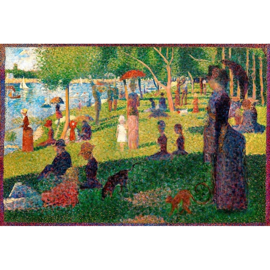 A Sunday on La Grande Jatte Poster Print - Georges Seurat-VARPDX118086Z Image 1