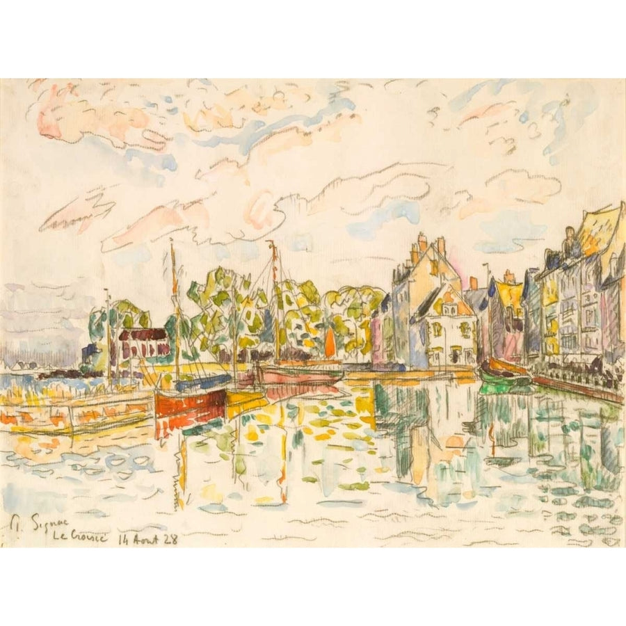 Le Croisic I Poster Print - Paul Signac-VARPDX118101Z Image 1