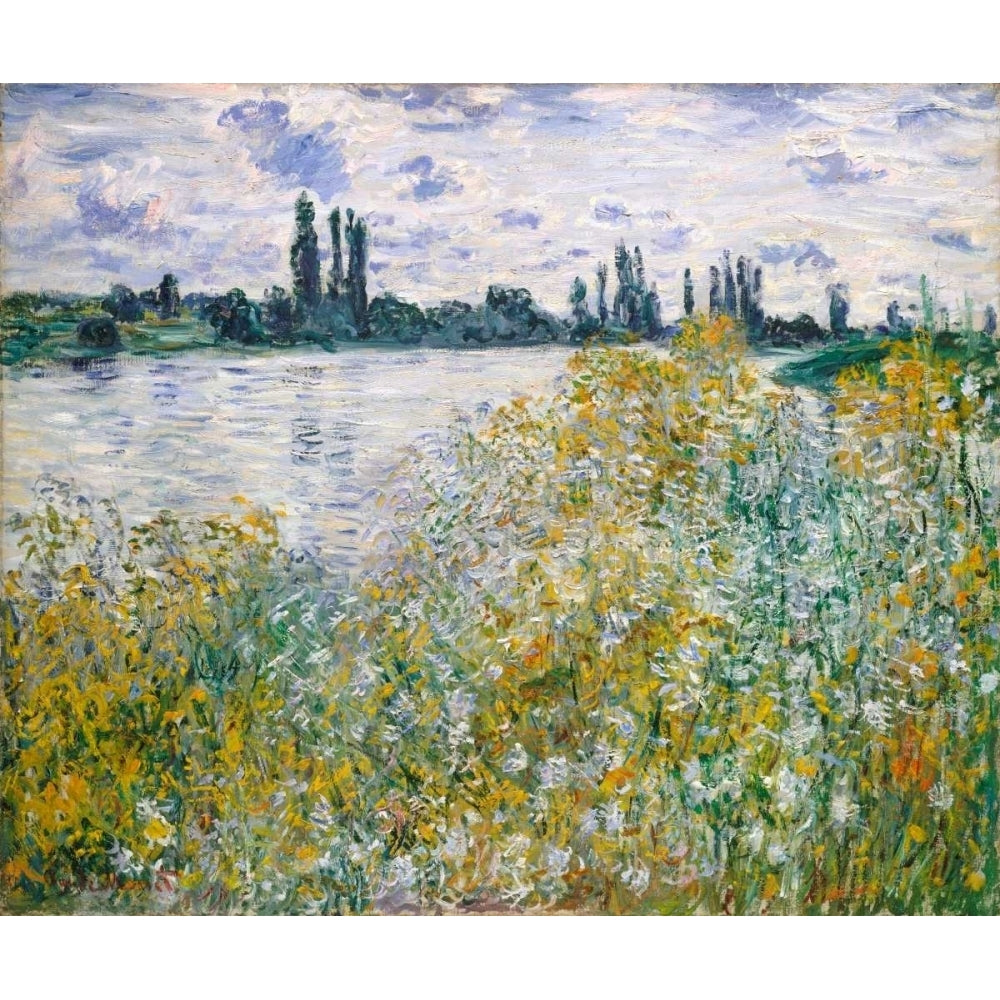 Lle aux Fleurs near Vetheuil Poster Print - Claude Monet-VARPDX118175Z Image 1