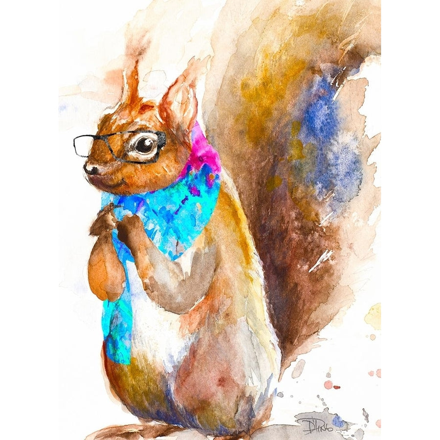 Hipster Squirrel Poster Print by Patricia Pinto-VARPDX11822B Image 1