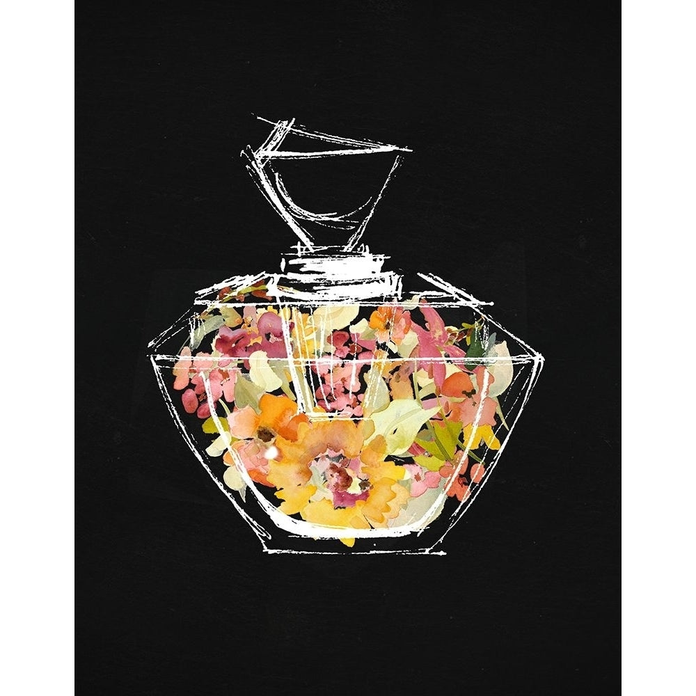 Crystal Watercolor Perfume on Black II Poster Print by Lanie Loreth-VARPDX11841K Image 1