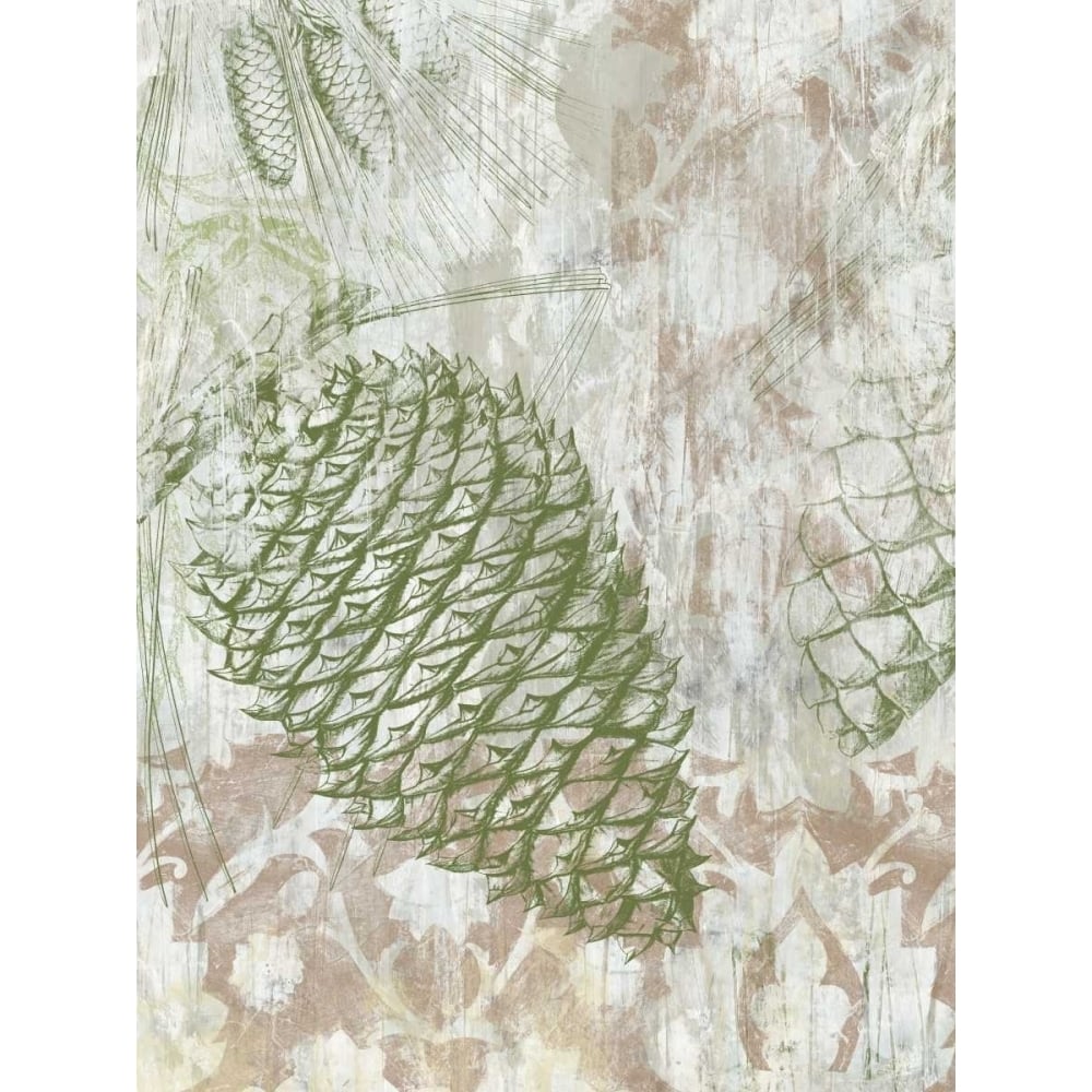 Pinecone Fresco I Poster Print - June Erica Vess-VARPDX118454Z Image 1