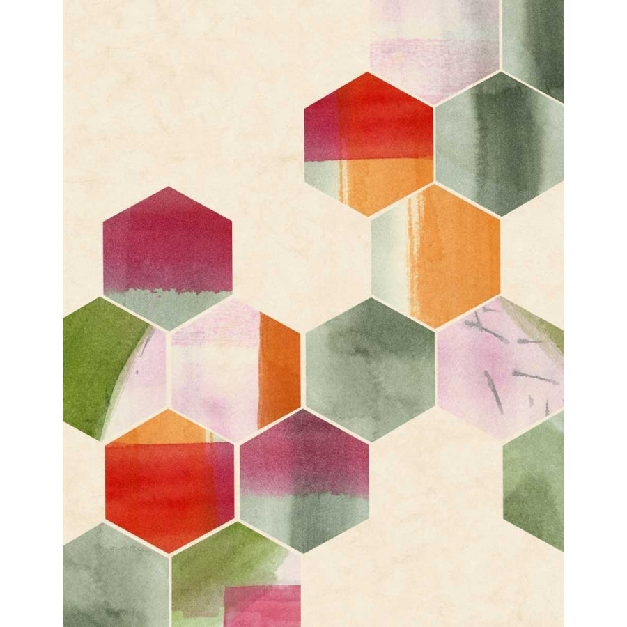 Color Pop Honeycomb II Poster Print - Grace Popp-VARPDX118468Z Image 1