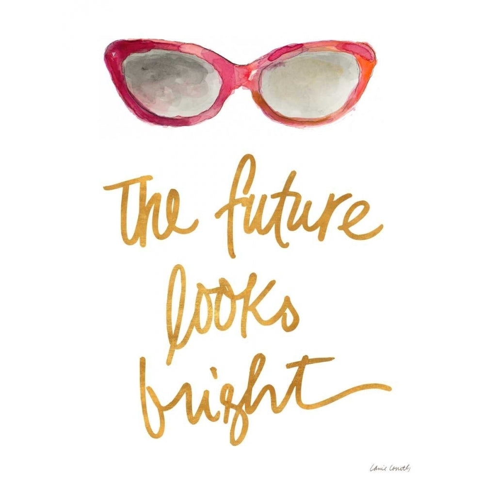 Bright Future Shades Red Poster Print by Lanie Loreth-VARPDX11846H Image 1