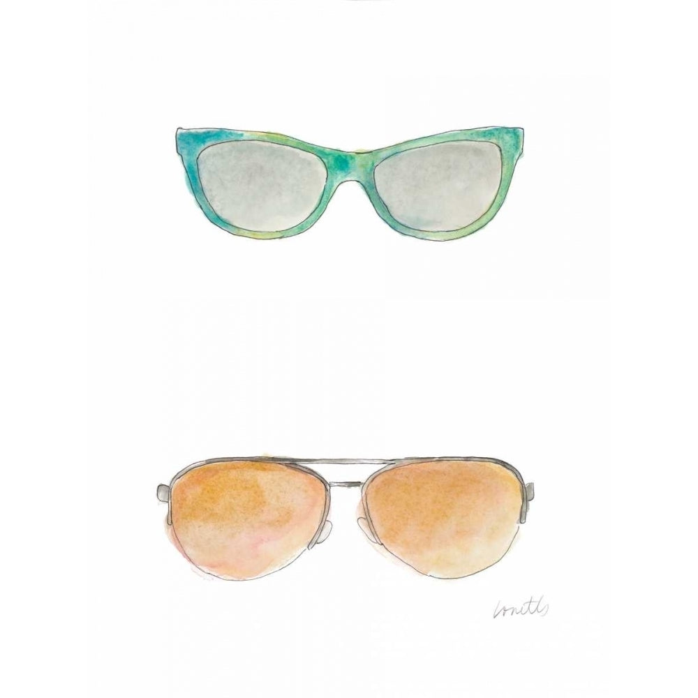 Water Color Sunglasses II Poster Print by Lanie Loreth-VARPDX11847 Image 1