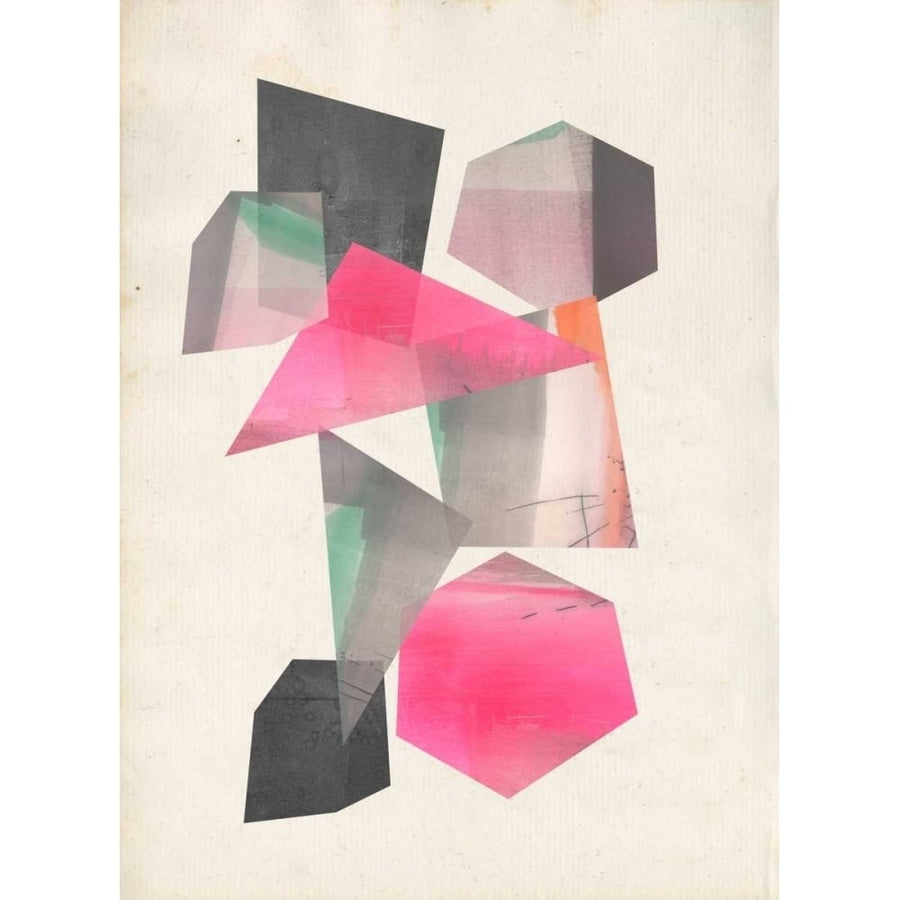 Collaged Shapes I Poster Print - Jennifer Goldberger-VARPDX118523FN Image 1