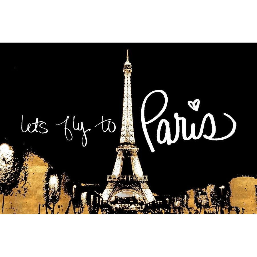 Lets Fly To Paris Poster Print by Emily Navas-VARPDX11890AA Image 1