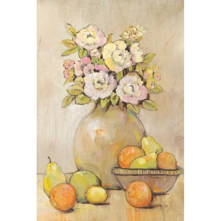 Still Life Study Flowers and Fruit II Poster Print - Tim OToole-VARPDX119071GG Image 1