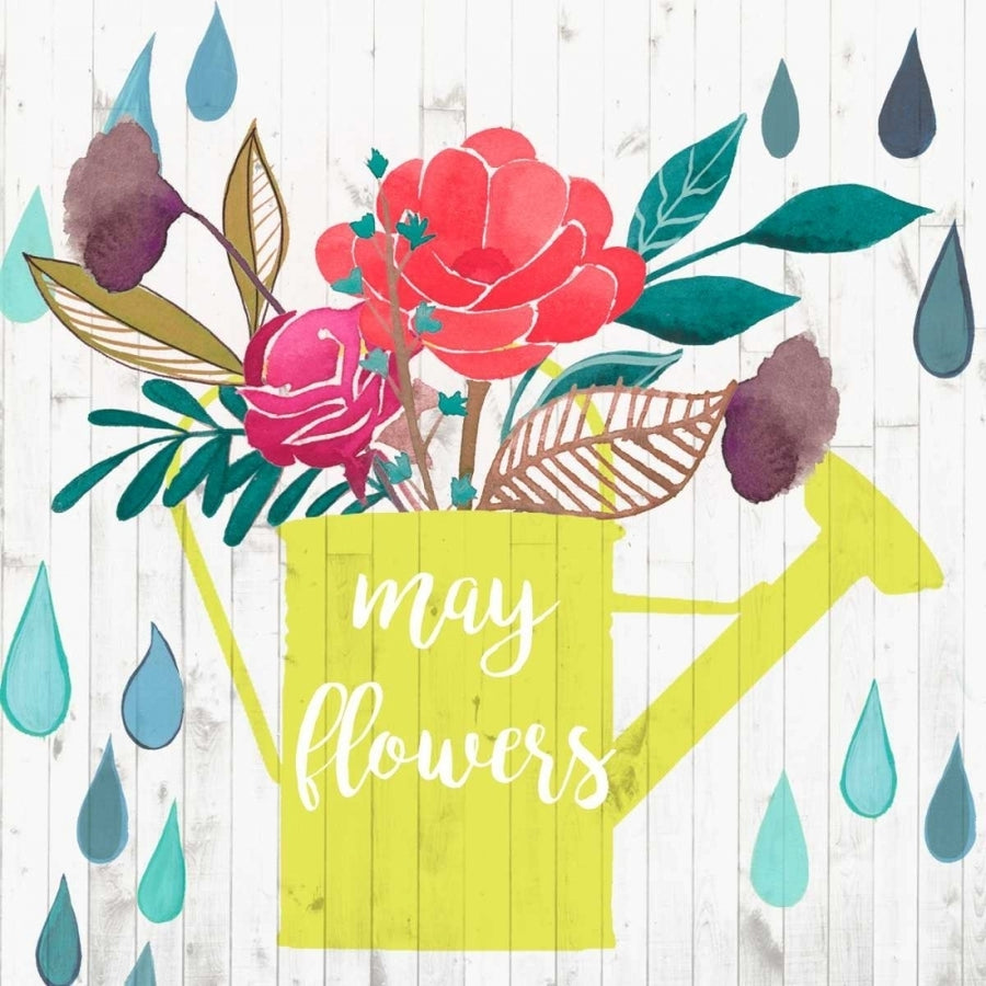 April Showers and May Flowers II Poster Print - W Studio-VARPDX119313D Image 1