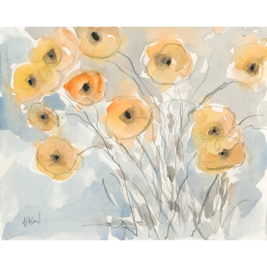 Sunset Poppies II Poster Print - Samuel Dixon-VARPDX119412Z Image 1